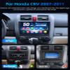 8Core + 64GB ROM Car Radio for Honda CRV 2007-2011: Android 13 Stereo with Wireless CarPlay Android Auto, 9" 1280x800 Touchscreen Head Unit, 5GWiFi GPS Navigation DSP Bluetooth FM SWC Backup Camera view 2