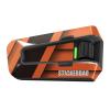 MC MOTOPARTS Headsets Decal Protection Cover Sticker x2 SS001 Orange Tape Compatible with Cardo Packtalk Edge view 1