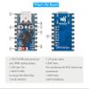 3PCS ESP32-S3 Mini Development Board with Pre-Soldered Header, Based on ESP32-S3FH4R2 Processor, 240MHz Running Frequency, Support 2.4GHz Wi-Fi & Bluetooth 5, Onboard 4MB Flash Memory view 4
