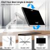 Premium Heavy Duty Monitor Arm for 17 to 49 inch Screens up to 44lbs, Fully Adjustable Ultrawide Single Clamp-on Desk Mount Stand, VESA 75x75/100x100mm (White) view 3