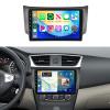 4G+128G Car Radio for Nissan Sentra 2013-2017 Stereo 10.1 inch in-Cell Screen Full Touchscreen Wireless CarPlay/Android Auto Android 15 Bluetooth DSP FM/RDS GPS WiFi SWC AHD Backup Camera view 1