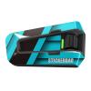 MC MOTOPARTS Headsets Decal Protection Cover Sticker x2 SS001 Blue Tape Compatible with Cardo Packtalk Edge view 1