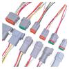 Buxns DT04/06-2P/S-6 P /S1.51 to 6p 1.5 Automobile Connector Male Plug Female Plug with Wire Harness Compatible with Automobile and Motorcycle(12P) view 2