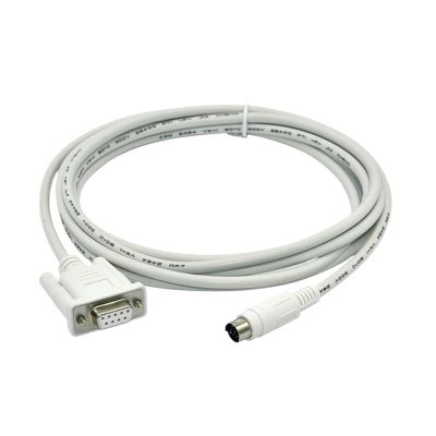 Bubupig MT6000/MT8000-DVP Suitable for Veinview MT6000/8000 Series HMI to DVP Series PLC Programming Cable MT6071IP/IE MT8071IP (Size : 3m)