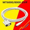 Bubupig MT6000/MT8000-DVP Suitable for Veinview MT6000/8000 Series HMI to DVP Series PLC Programming Cable MT6071IP/IE MT8071IP (Size : 3m) view 2
