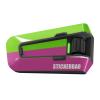 MC MOTOPARTS Headsets Decal Protection Cover Sticker x2 TT004 Green Pink Compatible with Cardo Packtalk Edge view 1