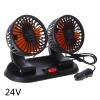 GRABLOOM Auto Cooling Fan Head 360 Rotation Cooling Fan for Truck SUV Home Office 12/24V USB Fan 2 Wind Speed Adjustable Cooling Fan view 4