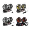 GRABLOOM Auto Cooling Fan Head 360 Rotation Cooling Fan for Truck SUV Home Office 12/24V USB Fan 2 Wind Speed Adjustable Cooling Fan view 2