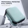 ULANZI B016 Storage Bag Case for AM18 Wireless Lavalier Microphone Sys w Charging Case, Green view 3