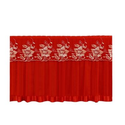SHIJT Led Tv Display Cover Chiffon Lace Fabric, Universal Televisions Cover, Various Flat Plasma TV Dust-Proof Protectors (Color : F, Size : 70inch)