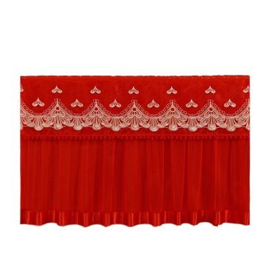 SHIJT Led Tv Display Cover Chiffon Lace Fabric, Universal Televisions Cover, Various Flat Plasma TV Dust-proof Protectors ( Color : H , Size : 40inch ), jtjtu5ter43