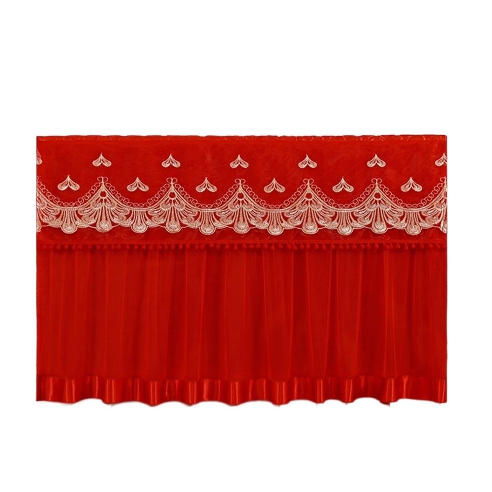 SHIJT Led Tv Display Cover Chiffon Lace Fabric, Universal Televisions Cover, Various Flat Plasma TV Dust-proof Protectors ( Color : H , Size : 40inch ), jtjtu5ter43