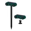 keeda Solar Motion Sensor Alarm 130db Loud Dual Speaker Motion Detector Alarm Strobe Light 4 Modes Alarm Siren Waterproof for Farm, Barn, Villa, Home, Yard, Barn (2 PCS) view 1
