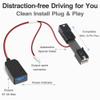 YQMAJIM DashCam Power Adapter,(10P TypeD) Compatible with GMC,Chevy,Cadillca,Buick Models with Auto Dimming Rearview Mirror,Built-in Hide USB to GPS Radar Mirror Camera Dash Cam Charger Adapter Cable view 3