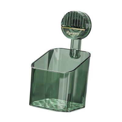 ADSFASF Floating Shelf, Wall Mounted Storage Shelf, Bathroom, Accessories, Washing Storage Rack, Bathroom, Storage Shelf for Kitchen, Gray Black, L/580 (Color : Green, Size : Small)