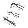 ADSFASF Sheet Metal Hand Seamer Sheet Metal Bending Pliers Multifunctional Manual Metal Tool Edge Setter for Metal Roofs Flattening Seaming, Style A/258 (Color : Style D) view 4