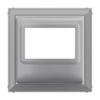 LEGRAND, Seano 765238 Cover for Motion Sensor, 2 or 3-Wire Design without Manual Actuation, Colour: Painted Aluminium view 1