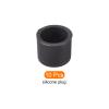 Rebower Anti Dust Cap Cover RCA Female Connector Socket Jack Plug Protector,[for Micro Female Port,for DVD Amplifier] - 10 x 8.5mm/Black /10 Pcs view 3