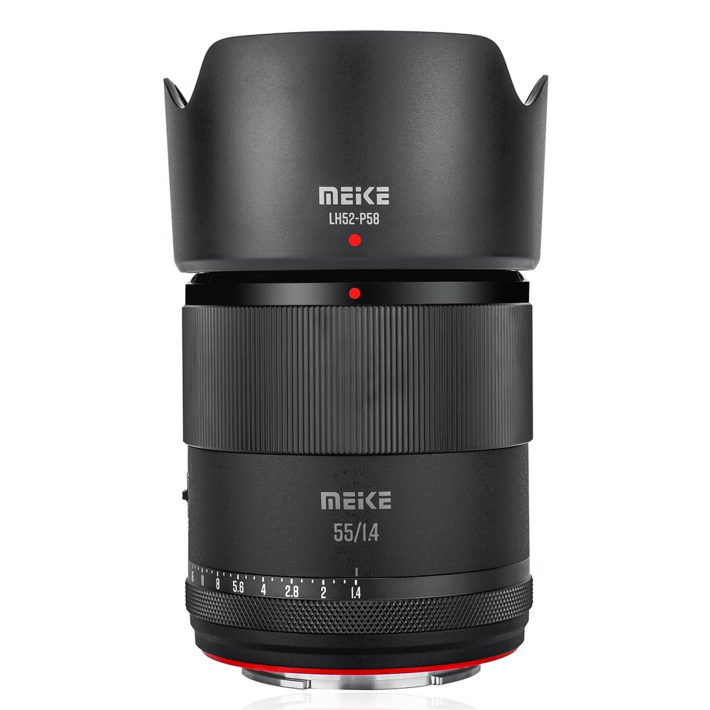 Meike 55mm F1.4 Standard Aperture APS-C Frame AF STM Lens Auto Focus Fixed Prime Portrait Lenses Nikon Z Mount Mirrorless Cameras Z5, Z6, Z7, Z6II, Z7II, Z9, Z30, Z50, Z fc