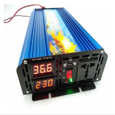 VVQQFGXN 2500W Power 5000W DC 36V to AC 220V 60HZ Pure Sine Wave Inverter (Color : 60HZ, Size : 60V-110-120V)