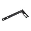ADSFASF Carpenter Square Layout Tool Carpentry Ruler Lightweight Accurate Scribing with Insertion Hole Marking Tool Right Angle Ruler/268, Black view 1