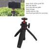 Desktop Camera Tripod with Non Slip Silicone Pad, 1KG Load Capacity, Aluminum Alloy ABS Housing, Snap Storage, 1/4in Interface, Multipurpose, Tabletop Phone Stand Holder for view 3