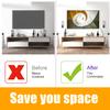 Kqcibz Steel Black Wall Mount Brackets Replacement for OmniJewel Lifestyle 650 & Surround Speakers 700, 500278747 view 3