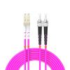 Buacoz LC/UPC to ST/UPC Fiber Patch Cable 50/125m LSZH 40GB/100GB OM4 Multimode Duplex Jumper 164ft/50meters Fiber Optic Cable,for SFP Transceiver,Fiber Networks view 1