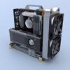 DIY Open Frame PC Chassis, Aluminum Computer Case, Supports MATX Motherboard, Excellent Cooling, Type-C Support view 1