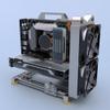DIY Open Frame PC Chassis, Aluminum Computer Case, Supports MATX Motherboard, Excellent Cooling, Type-C Support view 3