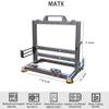 DIY Open Frame PC Chassis, Aluminum Computer Case, Supports MATX Motherboard, Excellent Cooling, Type-C Support view 4