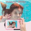 SPUNALP Underwater Camera with 32GB Card Point and Shoot Waterproof Camera 10FT 30MP 1080P FHD Video Compact Portable 16X Zoom Waterproof Digital Camera for Kids Snorkeling, Pink1 view 4