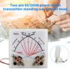 Kqcibz 1 Piece Transmitter VU Meter Radio Station With Backlight PMMA Cover SWR Black Forward 300W Reflected 60W view 3