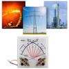 Kqcibz 1 Piece Transmitter VU Meter Radio Station With Backlight PMMA Cover SWR Black Forward 300W Reflected 60W view 4