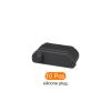 Rebower Anti Dust Cap Cover Silicone Micro Male Port,[for Micro Female Port,for Laptop Port] - 10 x 2.5mm/Black /10 Pcs view 3