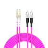Buacoz LC/UPC to FC/UPC Fiber Patch Cable 50/125m LSZH 40GB/100GB OM4 Multimode Duplex Jumper 65ft/20meters Fiber Optic Cable,for SFP Transceiver,Fiber Networks view 1