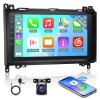 [2G+64G] Car Radio for Mercedes Benz Sprinter W906 W169 W245 W639 Vito Viano, Android 13 Touch Screen Car Play Stereo, Carplay/Android Auto/EQ Audio/SWC/Bluetooth view 1