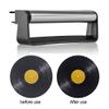 Kqcibz Anti-Static Vinyl Record Cleaner Brush, Cleaning Brush for Vinyl/LP Records and Speakers, black&silver, 500261592 view 2