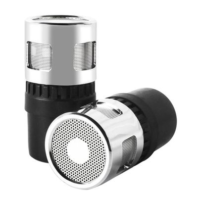 Kqcibz 2 Piece Dynamic Microphone Core Capsule Professional Replacement Microphone Core N-M881, Black & Silver, 500373535