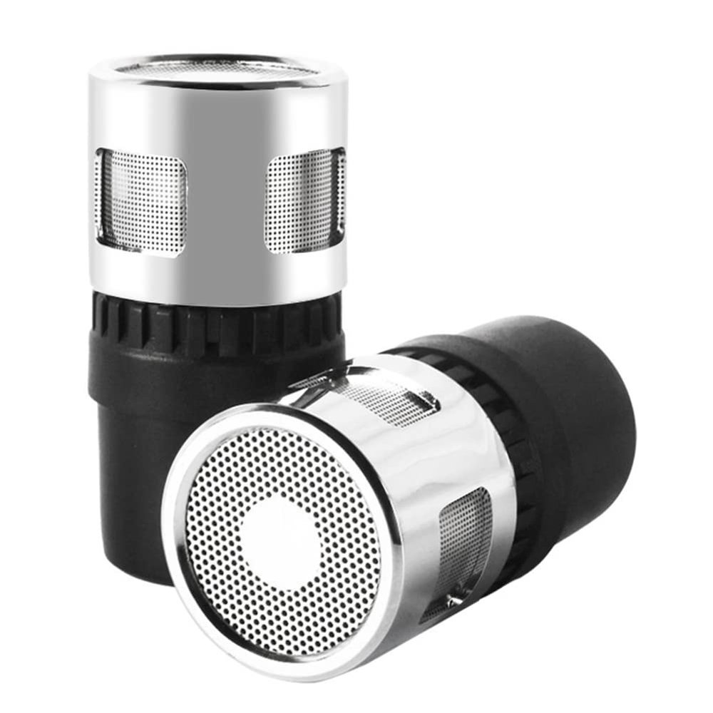 Kqcibz 2 Piece Dynamic Microphone Core Capsule Professional Replacement Microphone Core N-M881, Black & Silver, 500373535