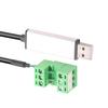 Mendouconert USB to RS485 485 3 Pins Serial Module Communication Converter Adapter Cable Screw Terminal FT232R Chipset view 1