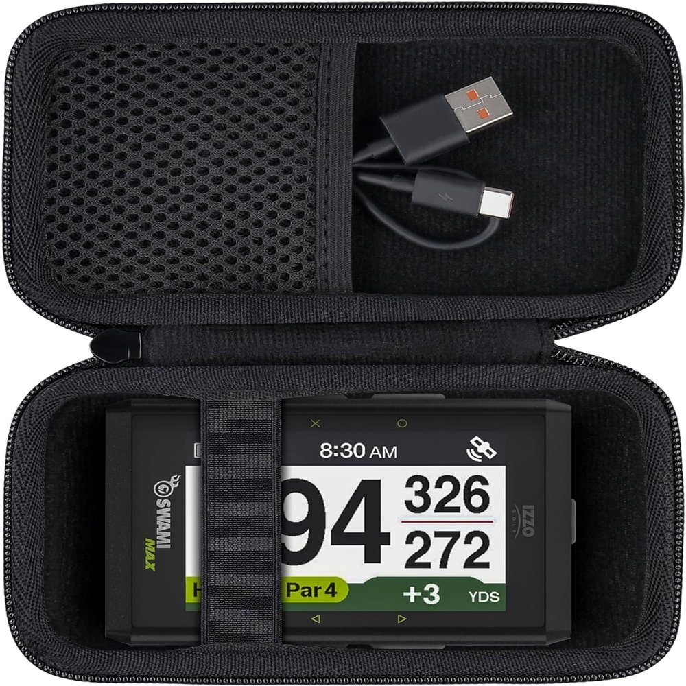 Aenllosi Hard Carrying Case Compatible with Izzo Golf Swami Max Handheld GPS (Case Only)