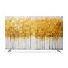 GSGC TV Cover TV Dust Cover Floral Printed TV Screen Protector Wall-Mounted Desktop Curved Universal LCD/LED Display Cover for Televisions Indoor Bedroom Living Room Decoration-Tree-2||80 inch view 1