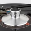 Kqcibz Vinyl Turntable Weight Metal Disc Stabilizer Vibration Reducer Record Clamp Turntables Silver Easy Install, 500422741A1 view 3