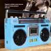 Bluetooth Portable Cassette Player, AM/FM / SW1 / SW2 Radio Stereo, CasetteTape Player Recorder, Flash Drive and Memory Card Supported view 4