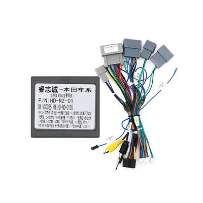 16pin Car Stereo Radio Power Retrofit Wiring Harness Cable Adapter fits for Honda FIT/Jazz/ELYSION/Jade/CRIDER/VEZEL/Odyssey/HRV/HR-V/XR-V