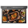 SYLVOX Kitchen TV, 15.6-Inch Under Cabinet Television, 1080P FHD, Smart Google TV OS, 178 Wide Viewing for RV, Bedroom, Boat and More, Black view 1