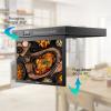 SYLVOX Kitchen TV, 15.6-Inch Under Cabinet Television, 1080P FHD, Smart Google TV OS, 178 Wide Viewing for RV, Bedroom, Boat and More, Black view 4