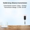 1.6FT 12V DC Power Extension Cable 5.5mmx2.5mm 18AWG Male to Female Extension Cable Barrel Connector for CCTV Surveillance Camera LED Light Bar Router Projector Printer 2PCS view 4