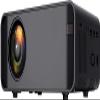 SAeWare Small Projector, Video Projector Outdoor Movie Projector 8000L, LED Portable Home Projector 1080P and 120"" Supported, Compatible with PC via HDMI, VGA, TF, AV and USB view 1